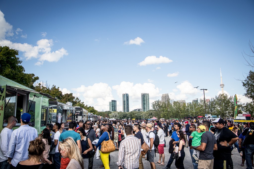 Food trucks at Food Truck Festival Ontario 2015 Toronto Food Trucks