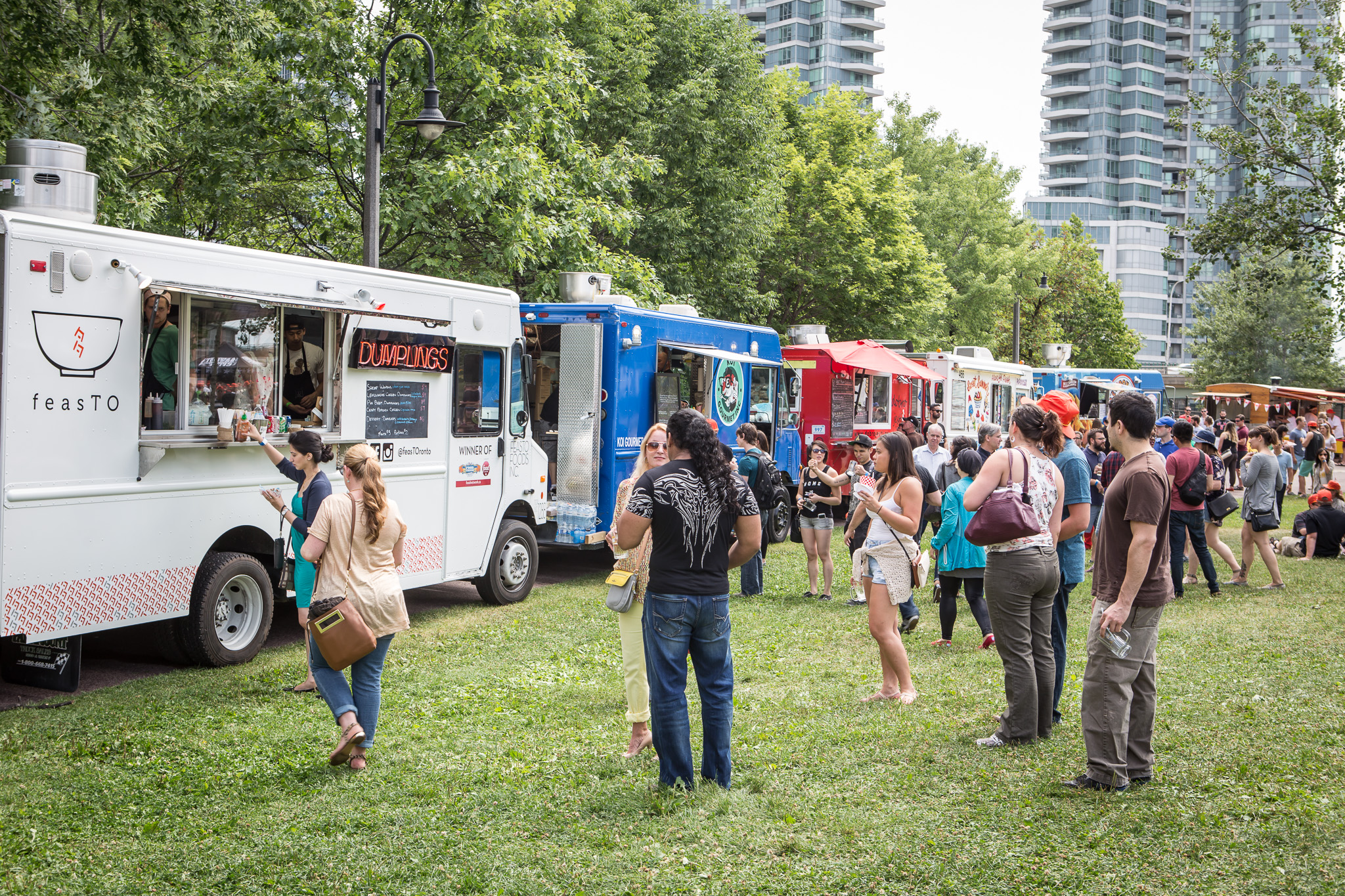 Food trucks at the 2016 Roundhouse Craft Beer Festival
